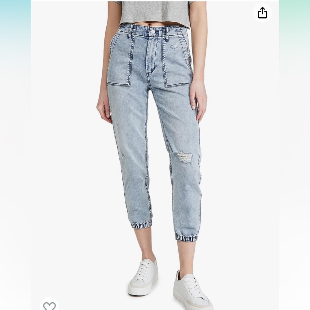 Joes Jeans Women’s Denim French Terry Jogger, worn once